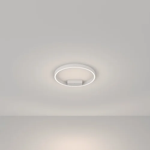 Светильник потолочный LED Rim MOD058CL-L25WK Maytoni белый 1 лампа, основание белое в стиле минимализм современный  фото 4